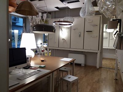 negozio illuminazione lampadari torino